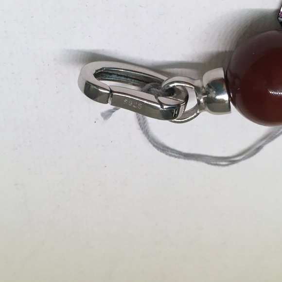 Jade and Agate Tibetan Design Bracelet - Picture 5 of 5